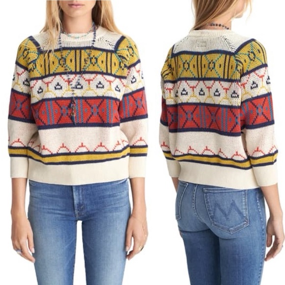 🎉Host Pick🎉 MOTHER Remember Me Knit Sweater szXL - Picture 2 of 7